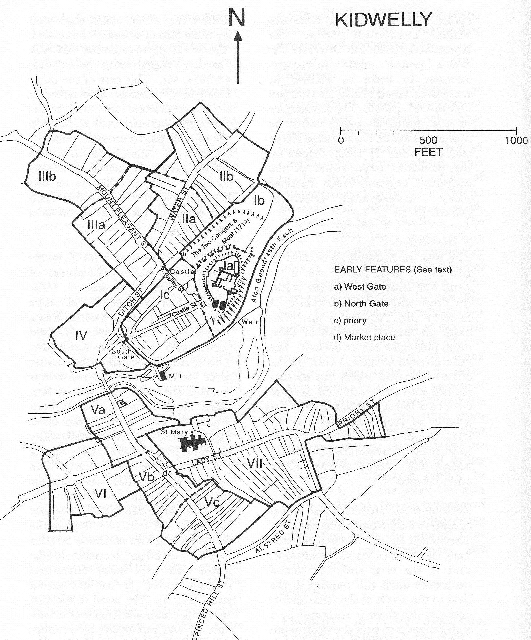 Plan analysis of Kidwelly